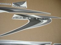 Honda CBF 125 2012 - Schwarze Version - Dekorset