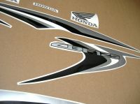 Honda CBF 125 2013 - Burgunder Version - Dekorset