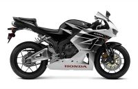 Honda CBR 600RR 2016 - Weiß/Schwarze Version - Dekorset