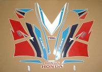 Honda CBR 1000RR 2014 - HRC EU Version - Decalset