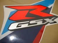 Suzuki GSX-R 600 2007 - Blue/White Version - Decalset