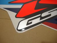 Suzuki GSX-R 600 2007 - Blue/White Version - Decalset