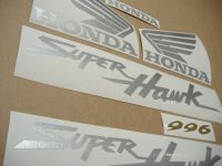 Honda VTR 1000F Superhawk 2002 - Schwarze Version - Dekorset