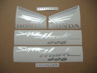 Honda VTR 1000F Superhawk 2003 - Blaue Version - Dekorset