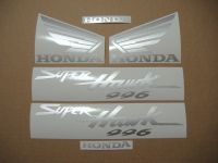 Honda VTR 1000F Superhawk 2003 - Blue Version - Decalset