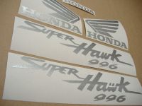 Honda VTR 1000F Superhawk 2003 - Blue Version - Decalset