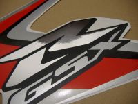 Suzuki GSX-R 600 2008 - Rot/Silber Version - Dekorset