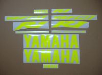 Yamaha YZF-R1 2002-2003 - Neon-Yellow - Custom-Decalset