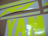 Yamaha YZF-R1 2002-2003 - Neon-Yellow - Custom-Decalset