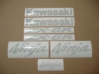 Kawasaki ZX-6R - Reflektierend Weiß - Custom-Dekorset