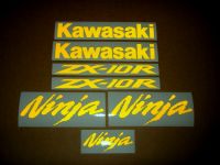 Kawasaki ZX-10R - Reflective Yellow - Custom-Decalset