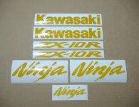 Kawasaki ZX-10R - Reflective Yellow - Custom-Decalset