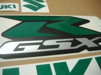 Suzuki GSX-R 750 - Reflective Green - Custom-Decalset