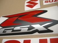 Suzuki GSX-R 750 - Reflektierend Rot - Custom-Dekorset