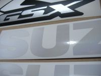 Suzuki GSX-R 750 - Reflektierend Weiß - Custom-Dekorset