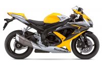 Suzuki GSX-R 600 2008 - Gelb/Silber Version - Dekorset