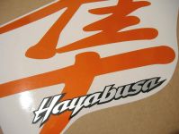 Suzuki Hayabusa 1999-2007 - Reflective Orange - Custom-Decalset