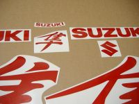Suzuki Hayabusa 1999-2007 - Reflektierend Rot - Custom-Dekorset