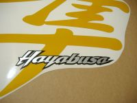 Suzuki Hayabusa 1999-2007 - Reflective Yellow - Custom-Decalset