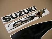Suzuki GSX-F 600 Katana 2000 - Yellow EU Version - Decalset