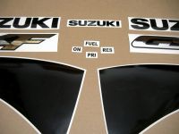 Suzuki GSX-F 600 Katana 2000 - Gelbe EU Version - Dekorset