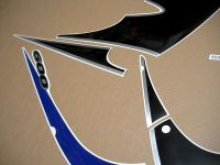 Suzuki GSX-F 600 Katana 2002 - Blue/Black EU Version - Decalset