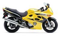 Suzuki GSX-F 600 Katana 2003 - Yellow/Black EU Version - Decalset