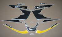 Suzuki GSX-F 600 Katana 2003 - Yellow/Black EU Version - Decalset