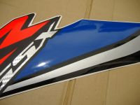 Suzuki GSX-R 600 2009 - Weiß/Blaue Version - Dekorset