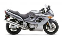 Suzuki GSX-F 750 Katana 2004 - Titanium grey US Version - Decalset