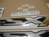 Suzuki GSX-F 750 Katana 2006 - Black EU Version - Decalset