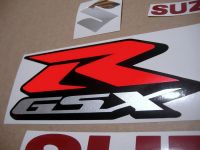 Suzuki GSX-R 600 2017 - Black Version - Decalset