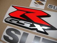 Suzuki GSX-R 750 2016 - Schwarze Version - Dekorset