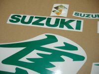 Suzuki Hayabusa 2008-2015 - Reflective Green - Custom-Decalset