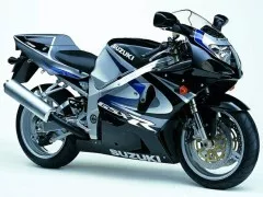 Suzuki GSX-R 750 2000 - Schwarz/Silber Version - Dekorset