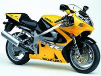 Suzuki GSX-R 750 2000 - Yellow/Black Version - Decalset