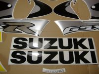 Suzuki GSX-R 750 2000 - Yellow/Black Version - Decalset