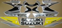 Suzuki GSX-R 750 2000 - Yellow/Black Version - Decalset