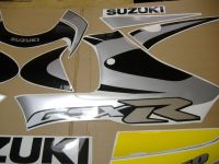 Suzuki GSX-R 750 2000 - Yellow/Black Version - Decalset