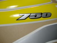 Suzuki GSX-R 750 2000 - Yellow/Black Version - Decalset