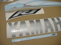 Yamaha YZF-R1 RN09 2003 - Blue Version - Decalset