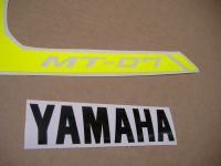 Yamaha MT-07 2017 - Grey/Neon Yellow Version - Decalset