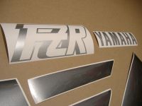 Yamaha FZR 1000 1990 - Schwarz/Grau Version - Dekorset