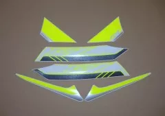 Yamaha YZF-R1 2011-2014 - Neon-Yellow - Custom-Decalset