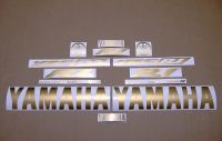 Yamaha YZF-R1 2002-2003 - Matte-Gold - Custom-Decalset