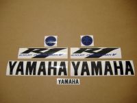 Yamaha YZF-R1 - Schwarz - Custom-Dekorset