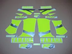 Yamaha YZF-R6 1999-2002 - Neon-Yellow - Custom-Decalset