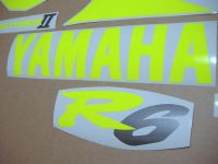 Yamaha YZF-R6 1999-2002 - Neon-Gelb - Custom-Dekorset