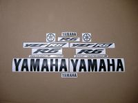 Yamaha YZF-R6 2003-2009 - Matte-Black - Custom-Decalset