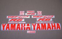 Yamaha YZF-R6 2003-2009 - Neon-Red - Custom-Decalset
